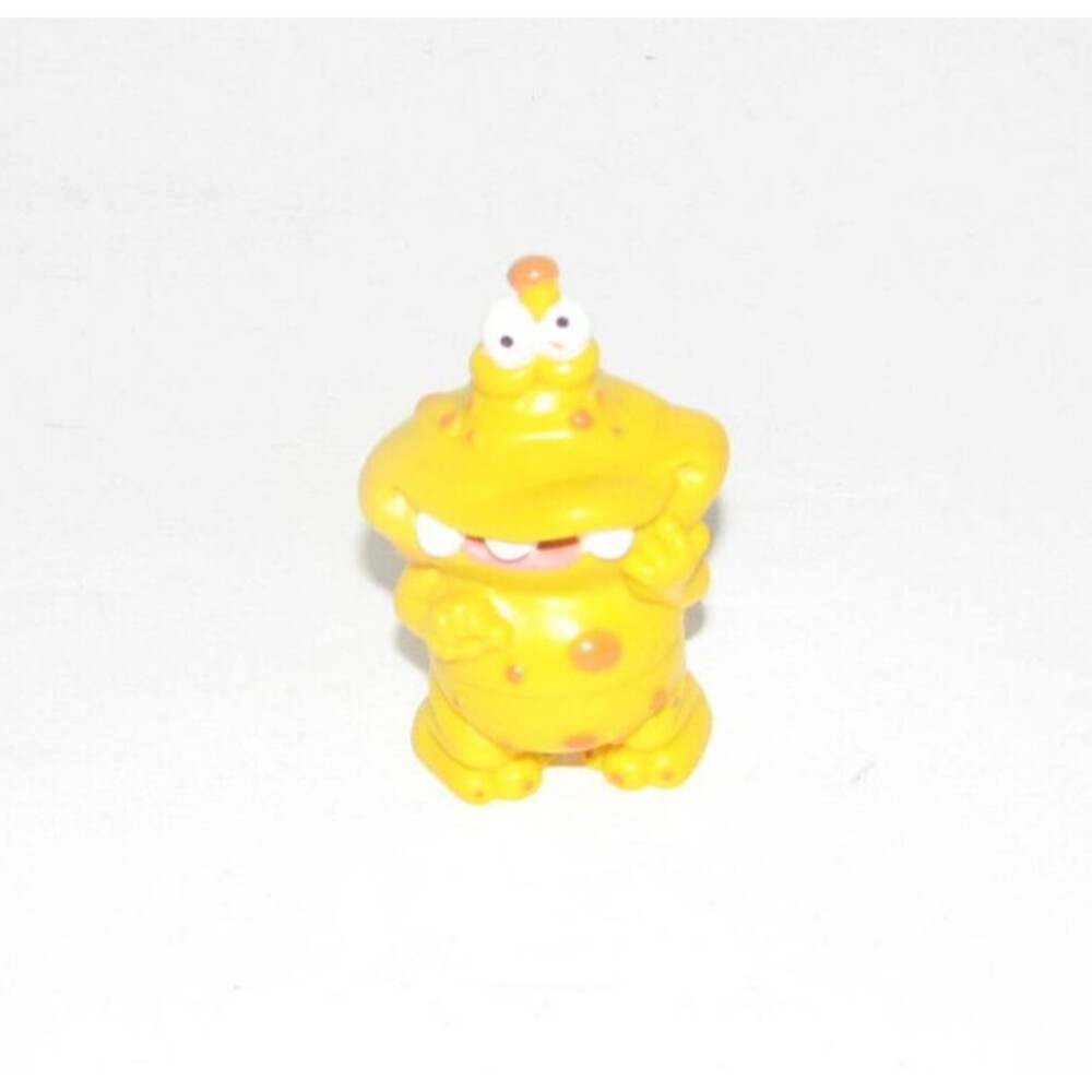 Vintage Mix & Match Galactoids Yellow Alien Monster 3" Figure 1999